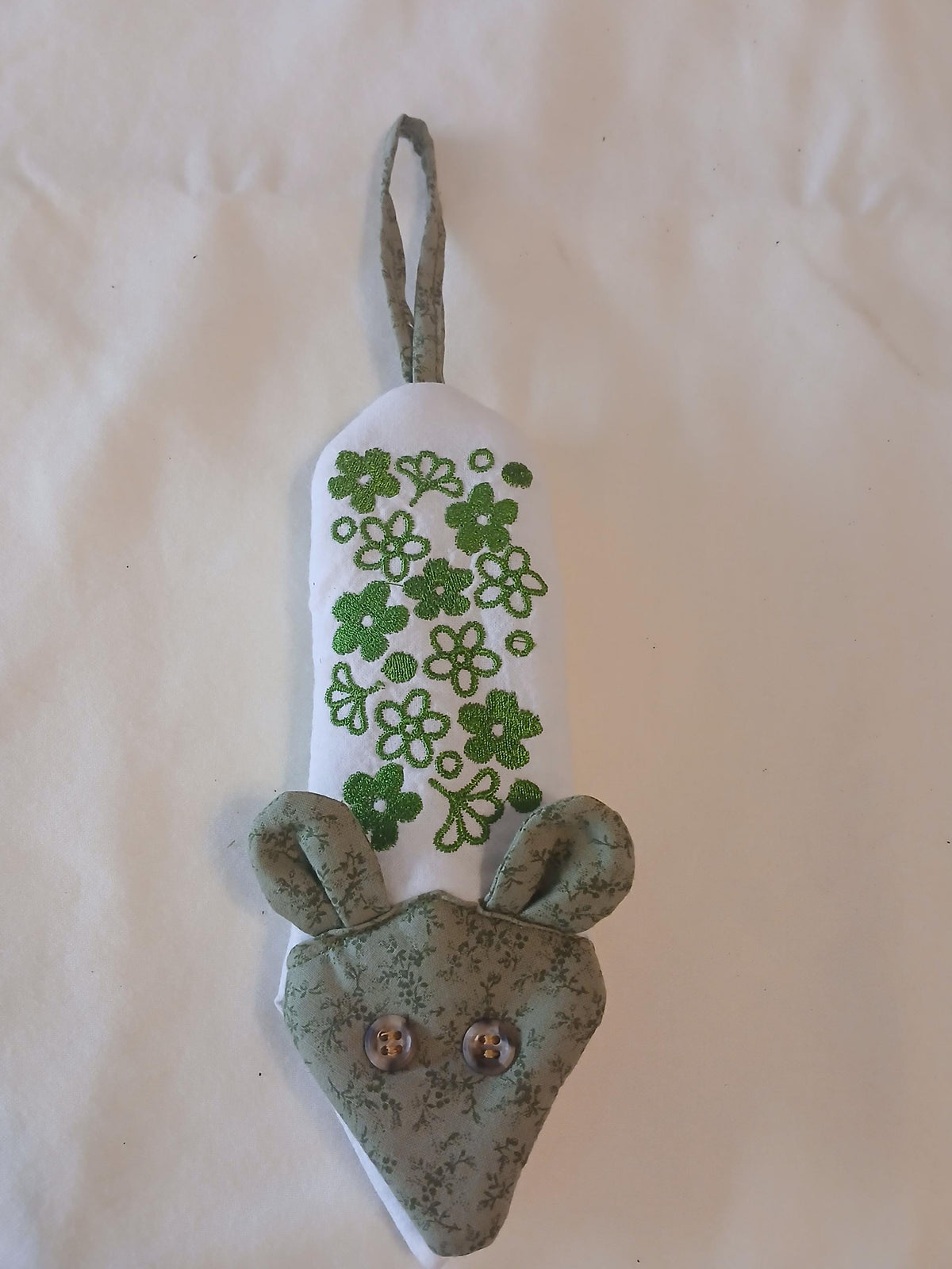Handle Potholder for Cast Iron Pans Inspired by Pyrex Spring Blossom/Crazy Daisy