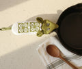 Pyrex-Inspired Verde Handle Cover for Cast Iron Pans