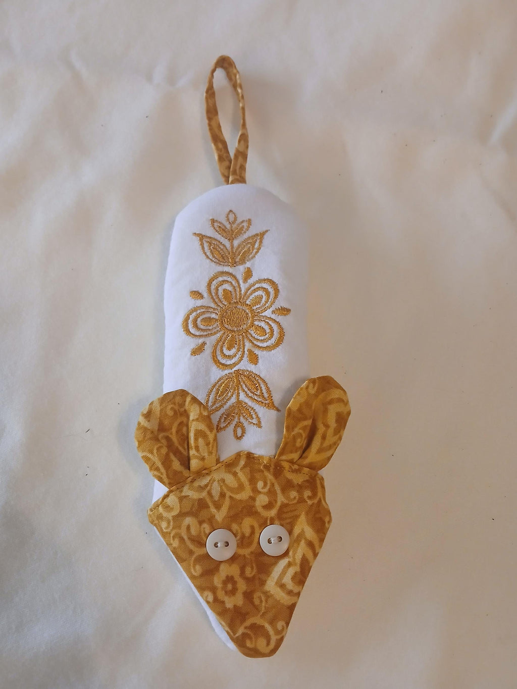 Handle Cover for Cast Iron Pans: Inspired by Pyrex Butterfly Gold